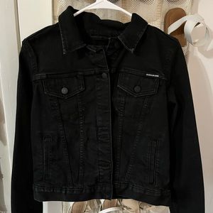 Calvin Klein black Jean jacket
